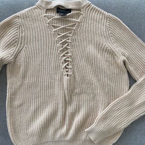 Cream Knit Sweater